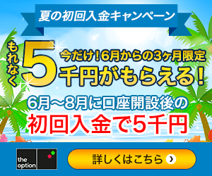 ザオプションキャッシュバックキャンペーン